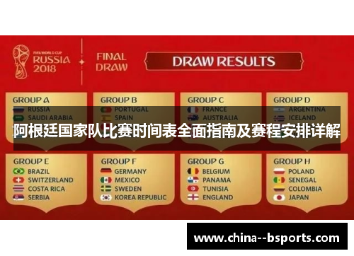 阿根廷国家队比赛时间表全面指南及赛程安排详解 阿根廷国家队比赛时间表全面指南及赛程安排详解
